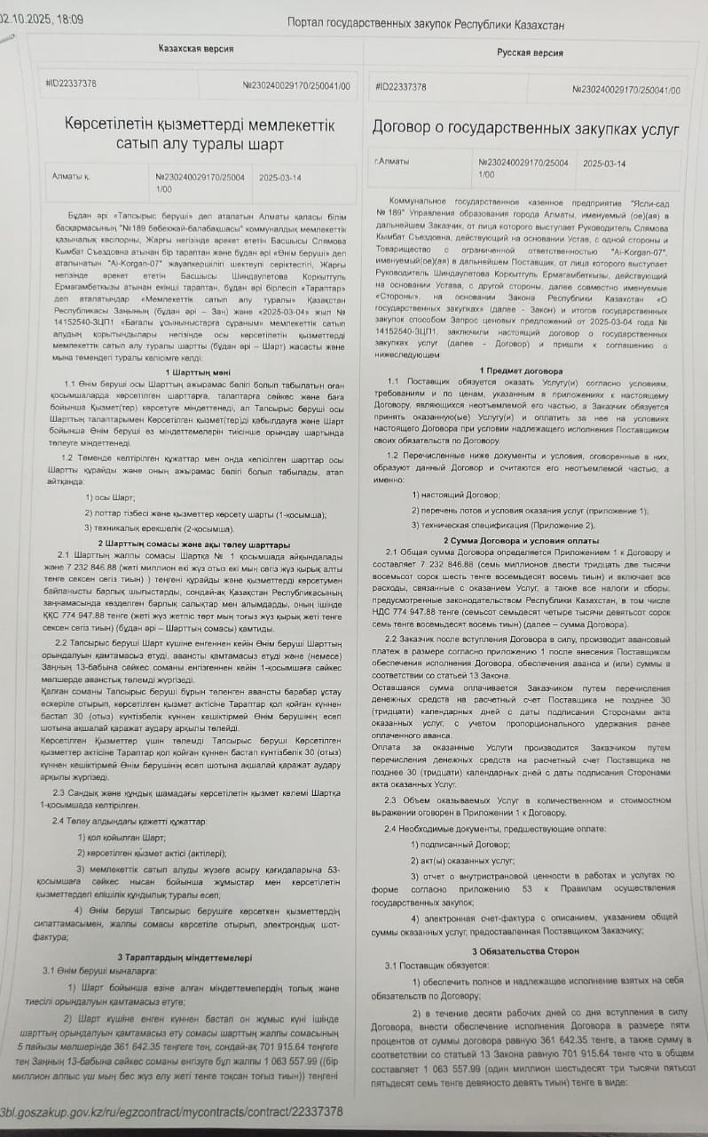 Охранное агенство договор
